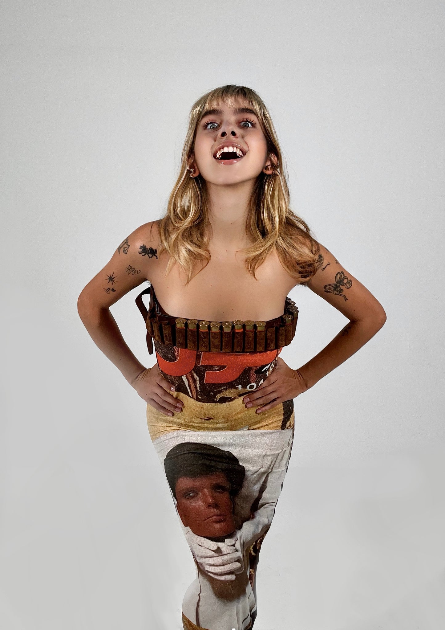 BULLET ALIBI KNIT DRESS